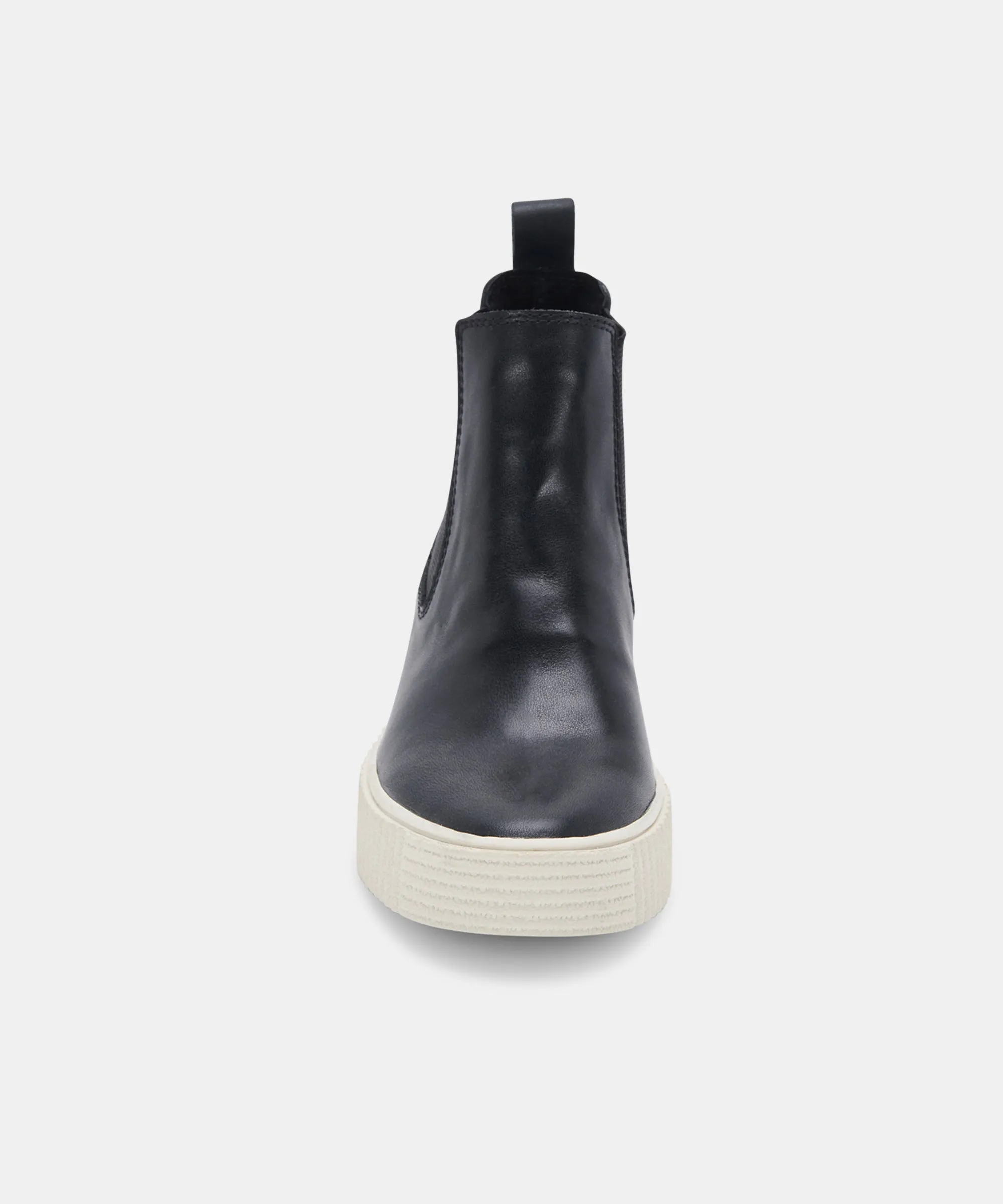 COLA SNEAKERS BLACK LEATHER H20 re:vita