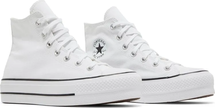 Converse Chuck Taylor All Star Platform High White Sneakers