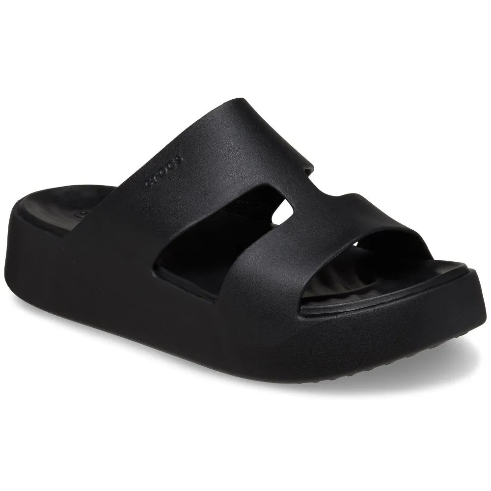 Crocs Ladies Getaway Platform H-Strap Sandals