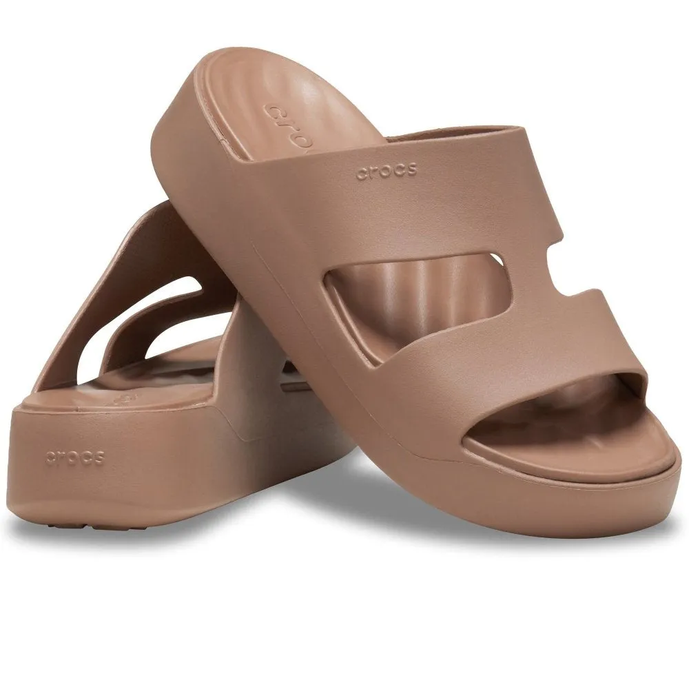 Crocs Ladies Getaway Platform H-Strap Sandals