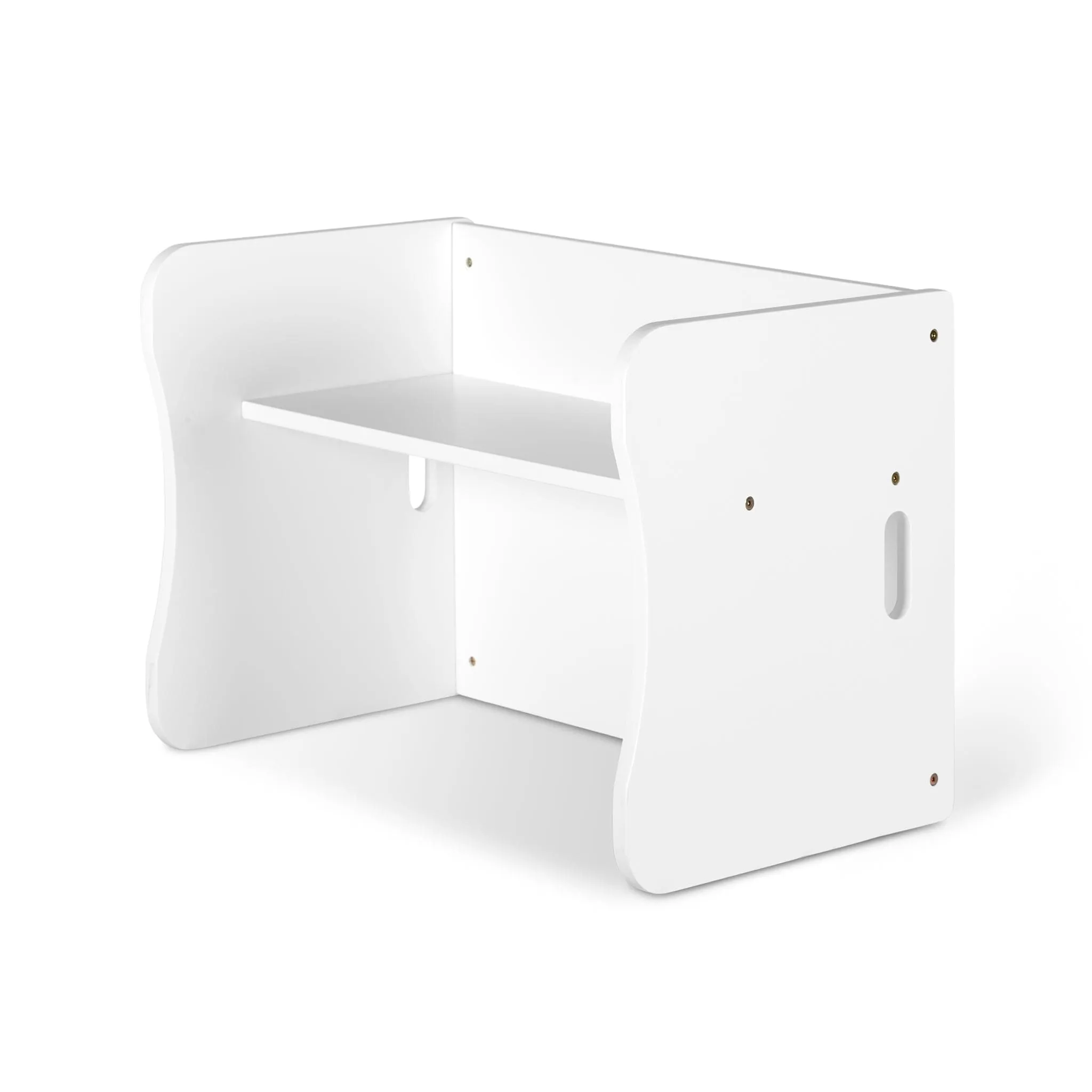 Cube Weaning Table - White