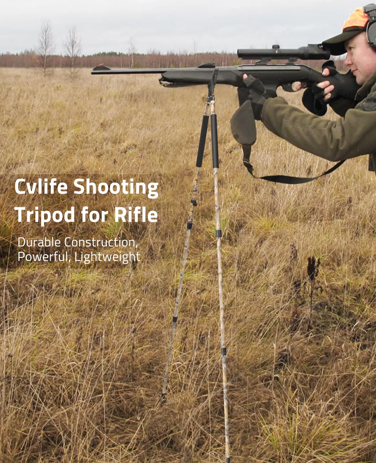 CVLIFE Shooting Rests Hunting Bipod