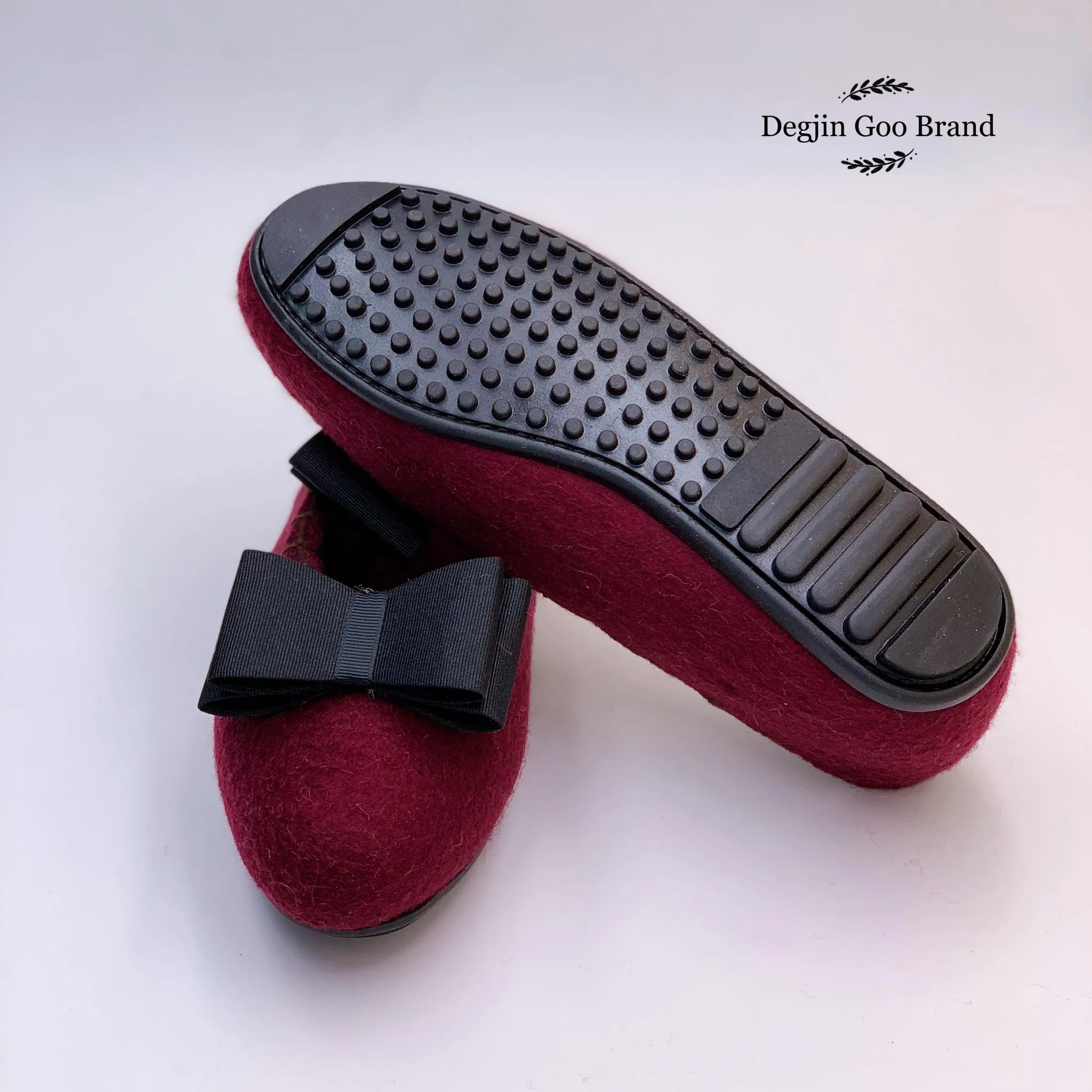 Degjin Goo Brand 100% Wool Felt Shoes for Women