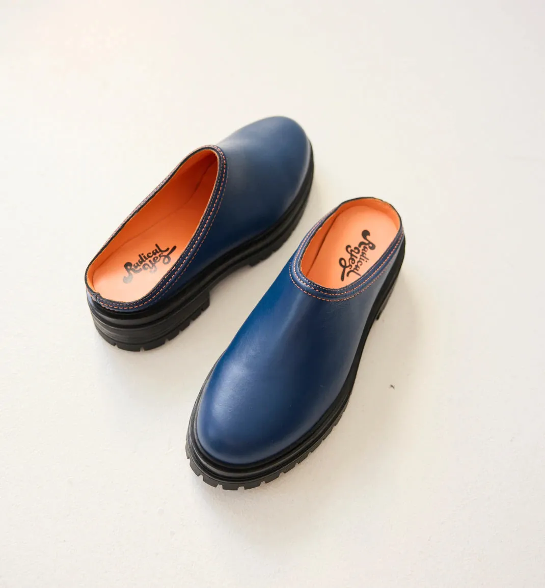 Delphine Leather Clog | Ink