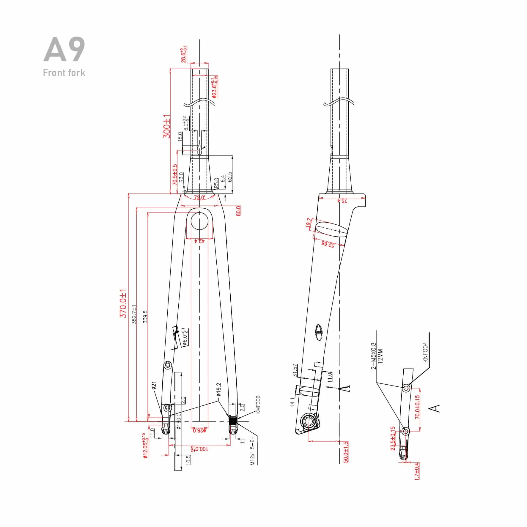 Disc Road Frame A9