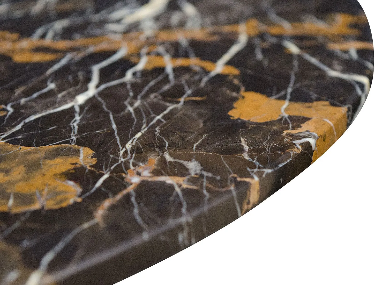 Elysium Marble Coffee Table – Matt Black