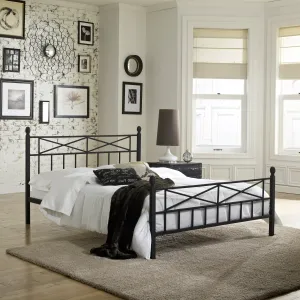 Emma Metal Platform Bed