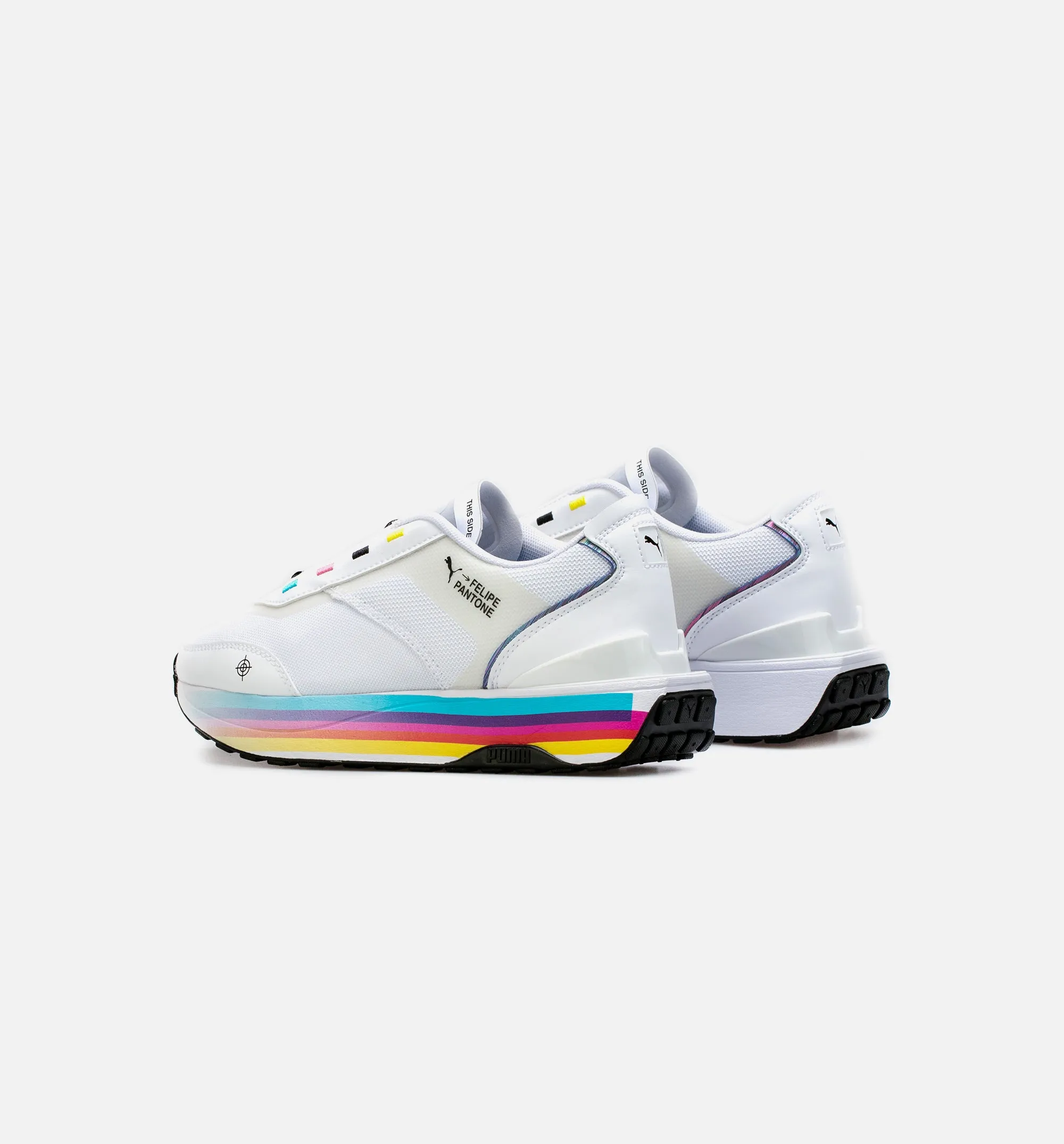 Felipe Pantone Cruise Rider Womens Lifestyle Shoe - White/Multi