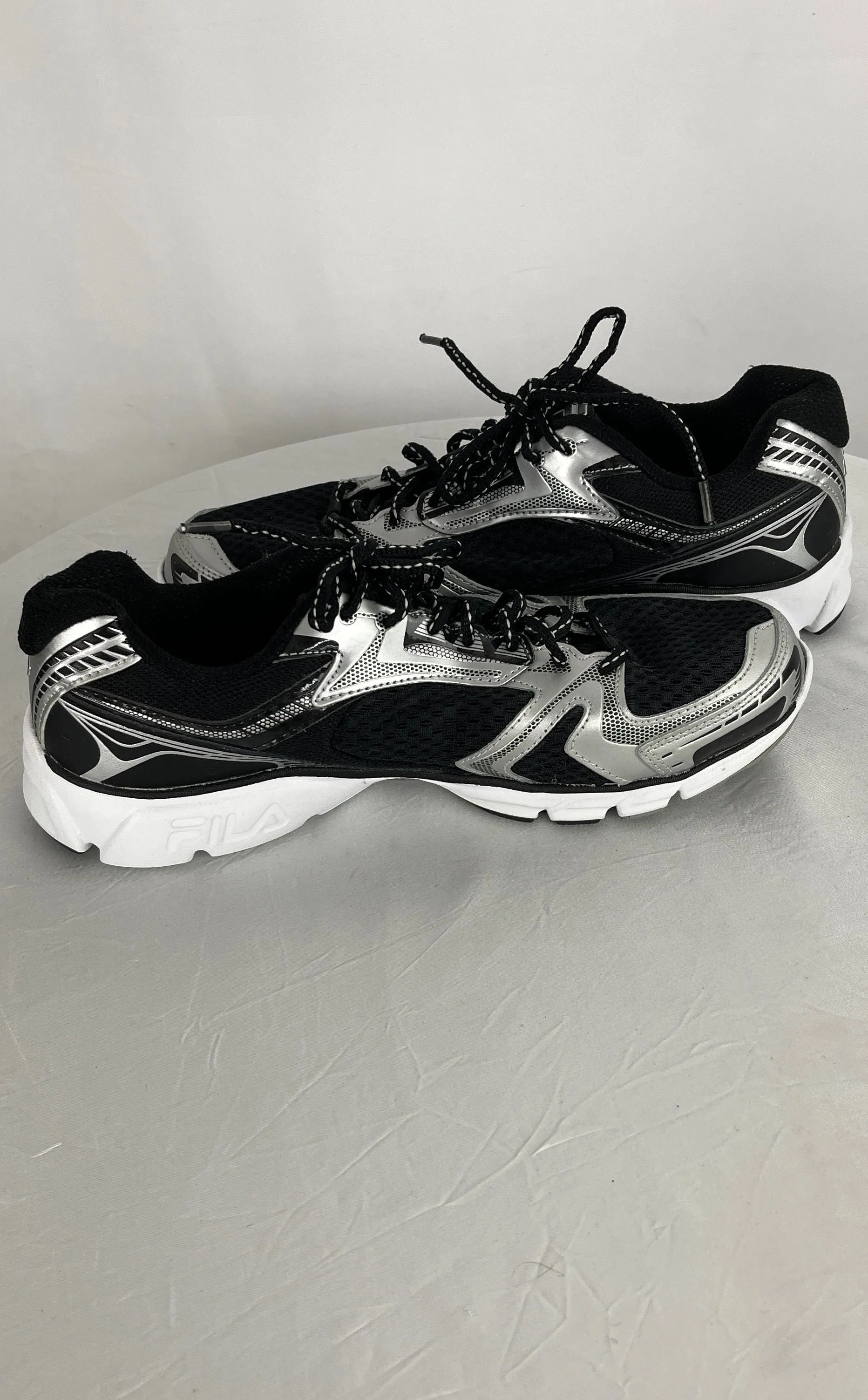 Fila Approach Women's Running Shoes Silver Black Size 9.5