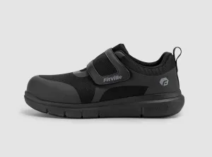 FitVille Men's Strap ToeShield Safety Shoes V1