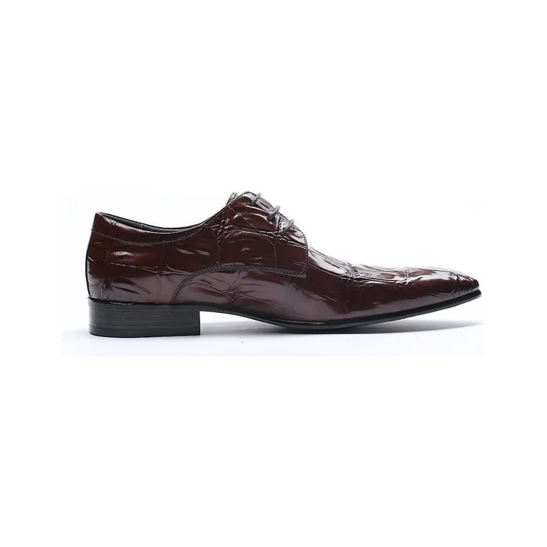 GlamourGator Executive Lace-Up Oxford Dress Shoes