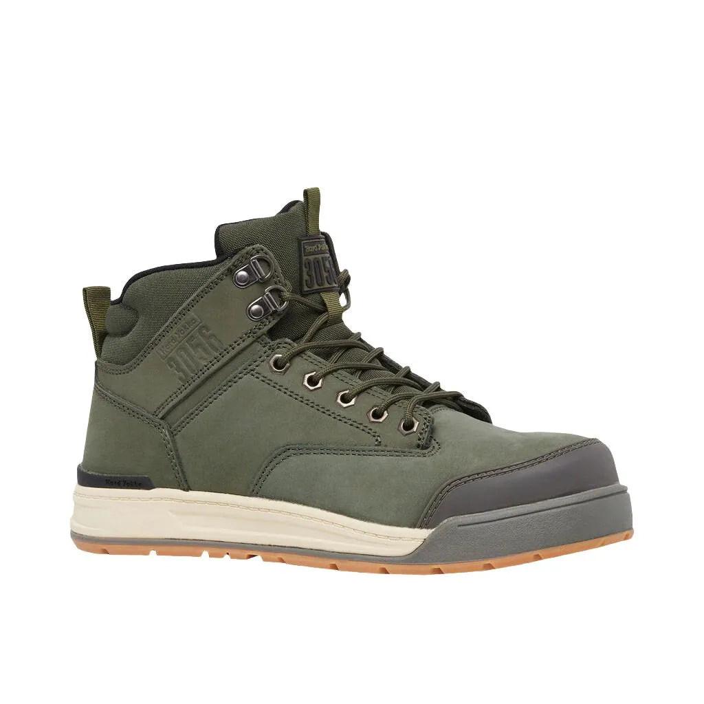 Hard Yakka 3056 Lace Up & Side Zip Steel Toe Safety Boot (Y60203)