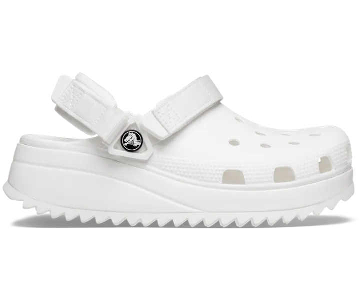 Hiker Adult Classic Clog - White