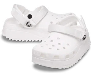 Hiker Adult Classic Clog - White