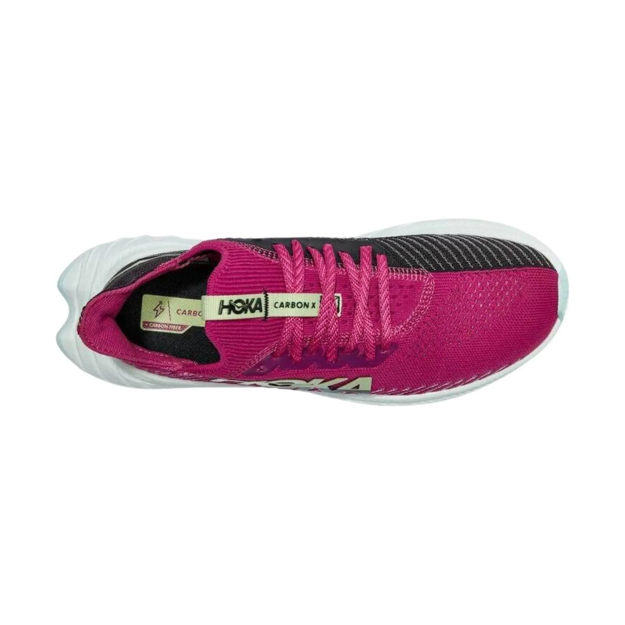 HOKA Women's Carbon X 3 Running Shoe - Festival Fuchsia/ Black