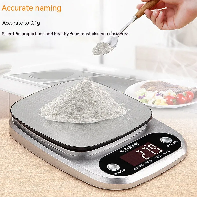 Household Food Kitchen Electronic Scale Stainless Steel