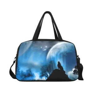 Howling Wolf Tote Travel Bag