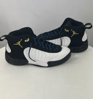 Jordan Men's Jumpman Pro 2022 Taxi White Black Sneakers Size 10.5