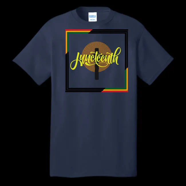 Juneteenth Cross Unisex T-shirt - Ships from The US