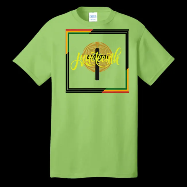 Juneteenth Cross Unisex T-shirt - Ships from The US