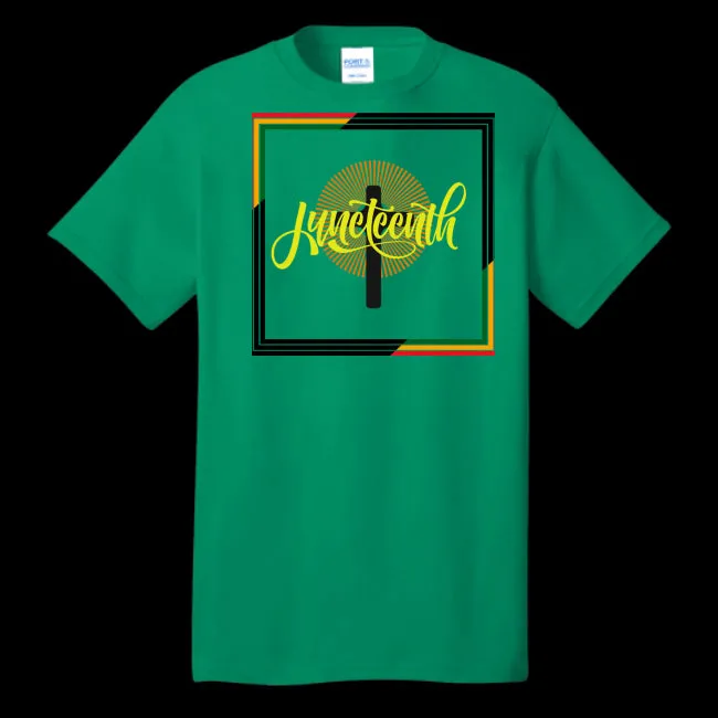 Juneteenth Cross Unisex T-shirt - Ships from The US