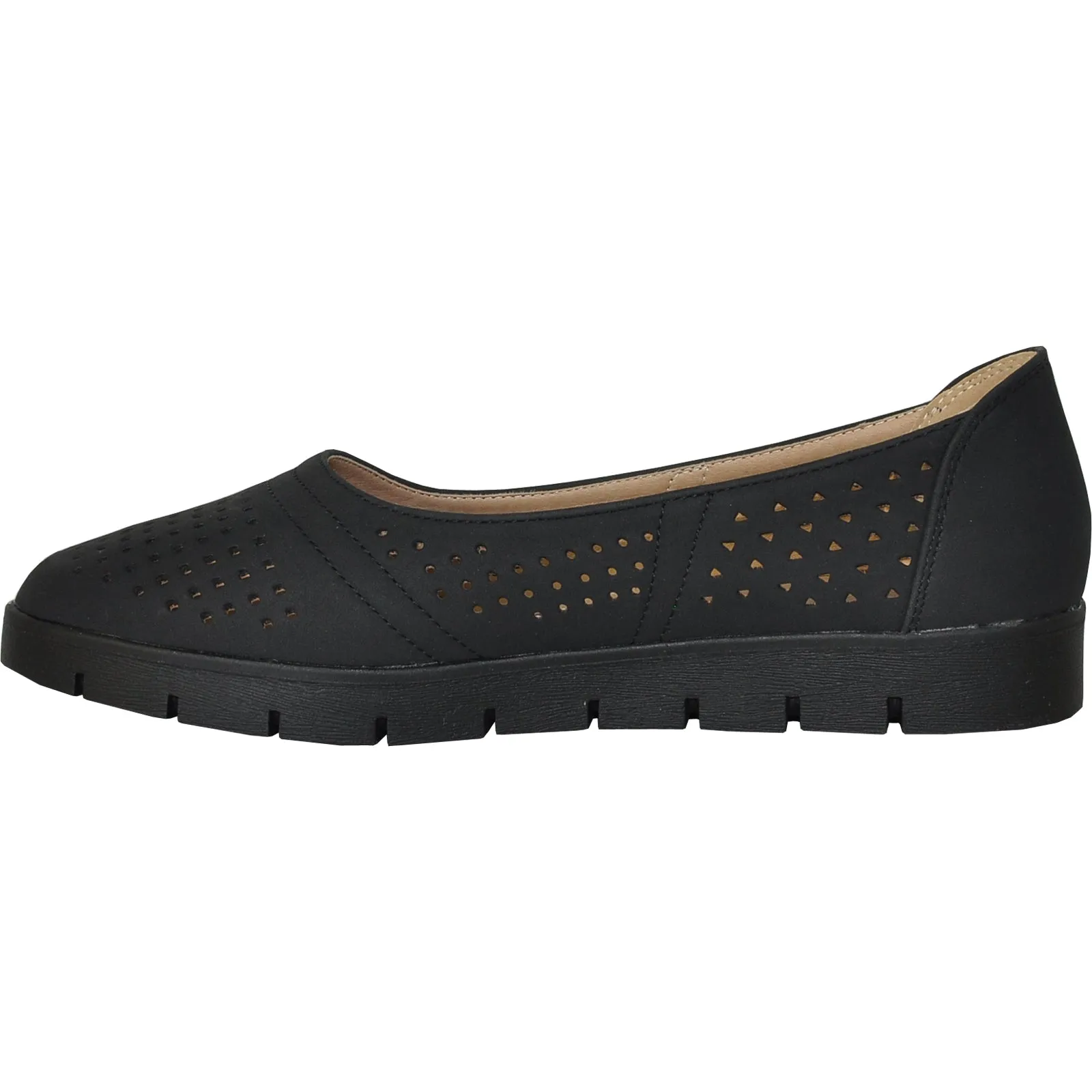 KOZI Women Casual Shoe OY9208 Comfort Shoe Black