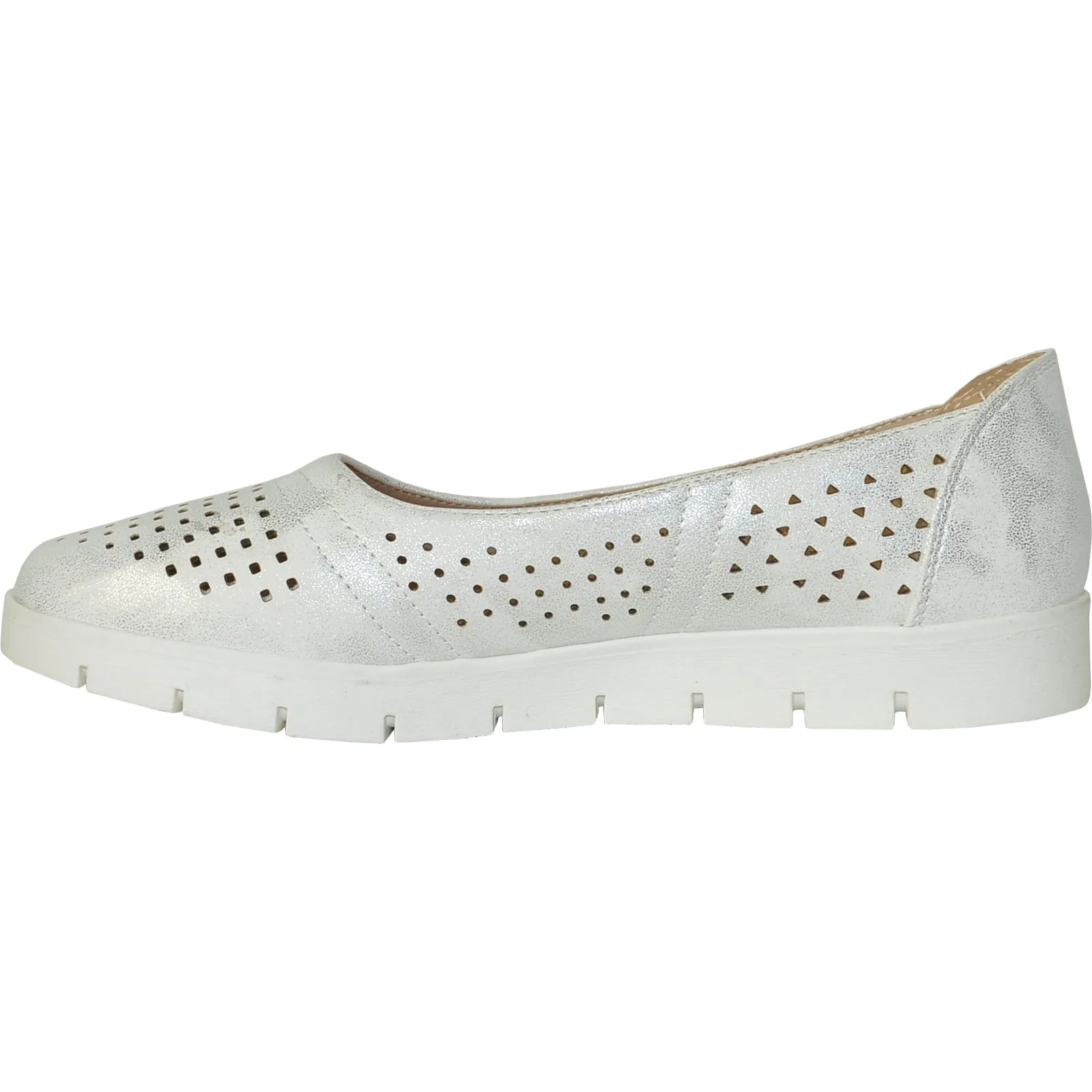 KOZI Women Casual Shoe OY9208 Comfort Shoe White