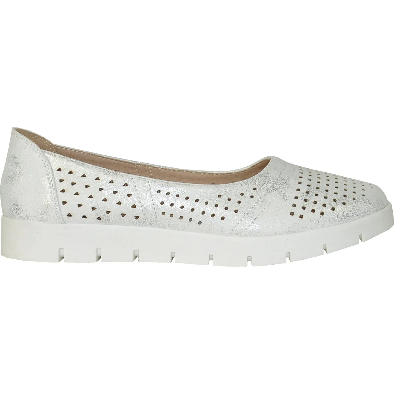 KOZI Women Casual Shoe OY9208 Comfort Shoe White