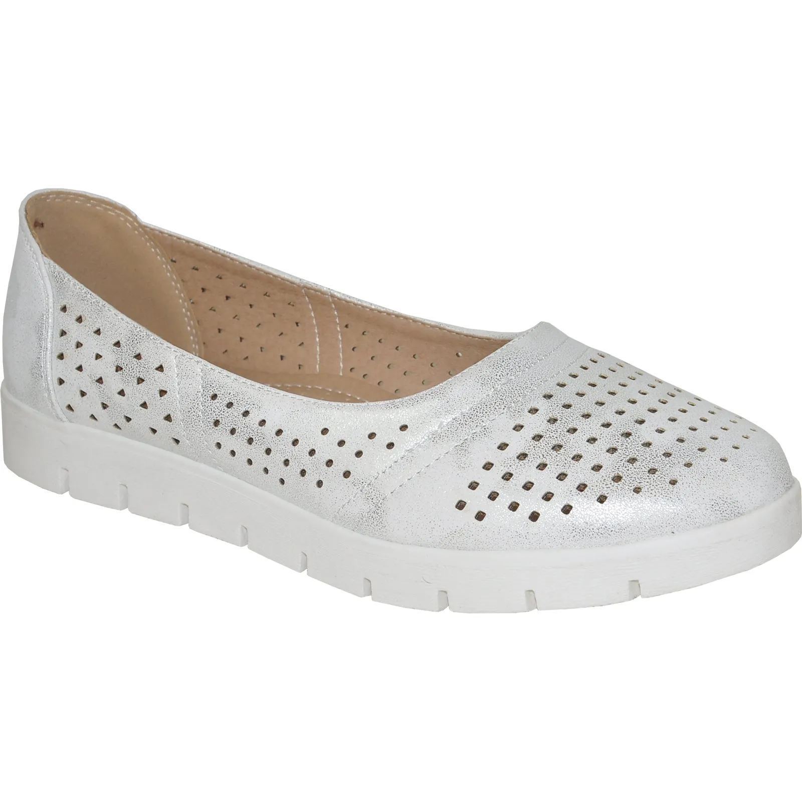 KOZI Women Casual Shoe OY9208 Comfort Shoe White