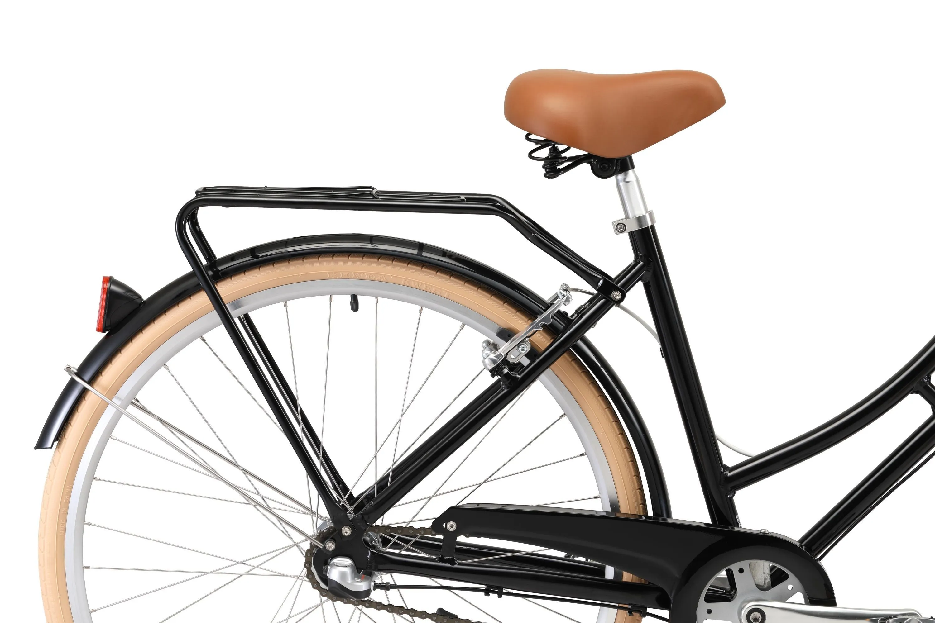 Ladies Deluxe Vintage Bike Black