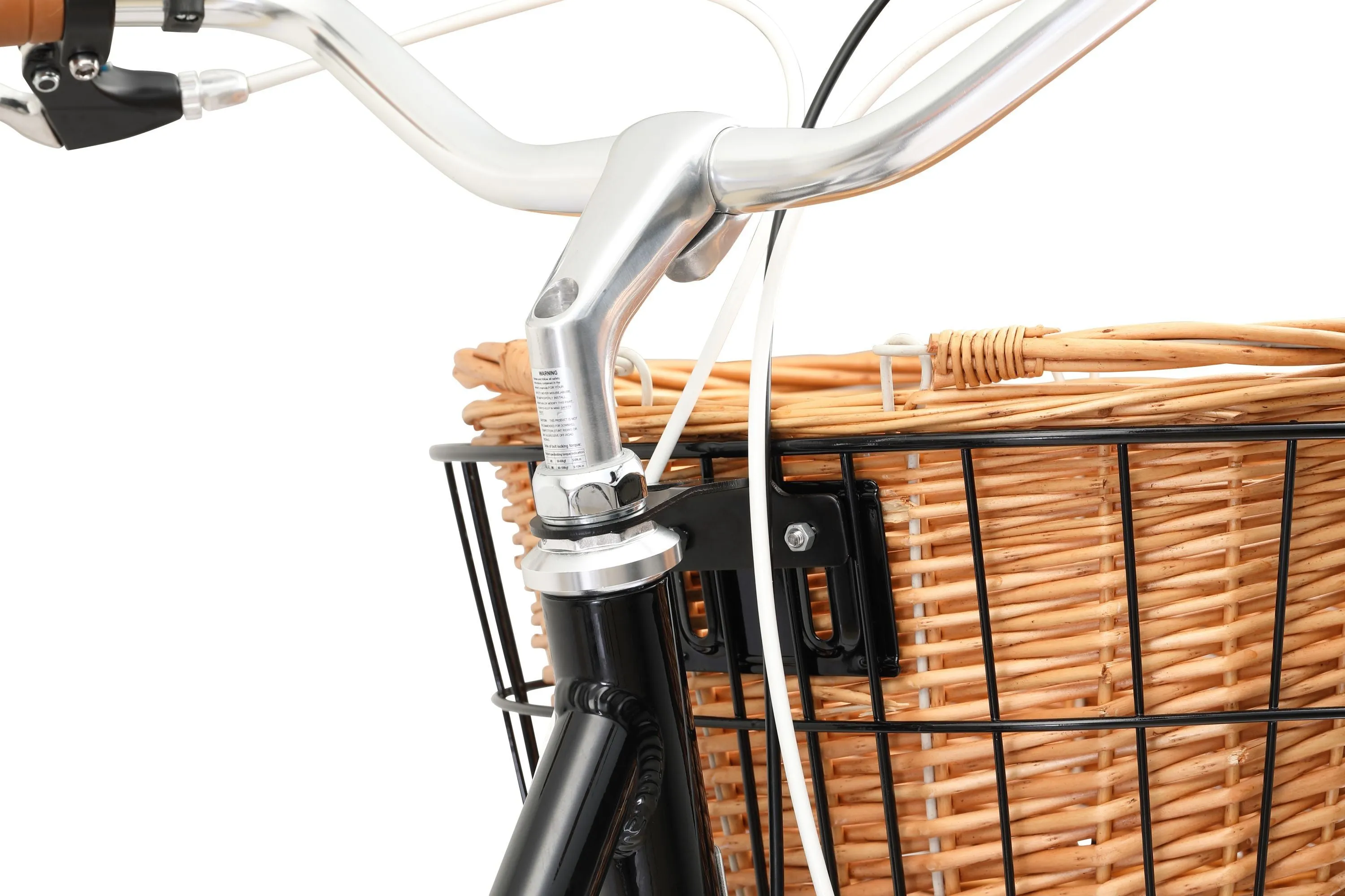 Ladies Deluxe Vintage Bike Black