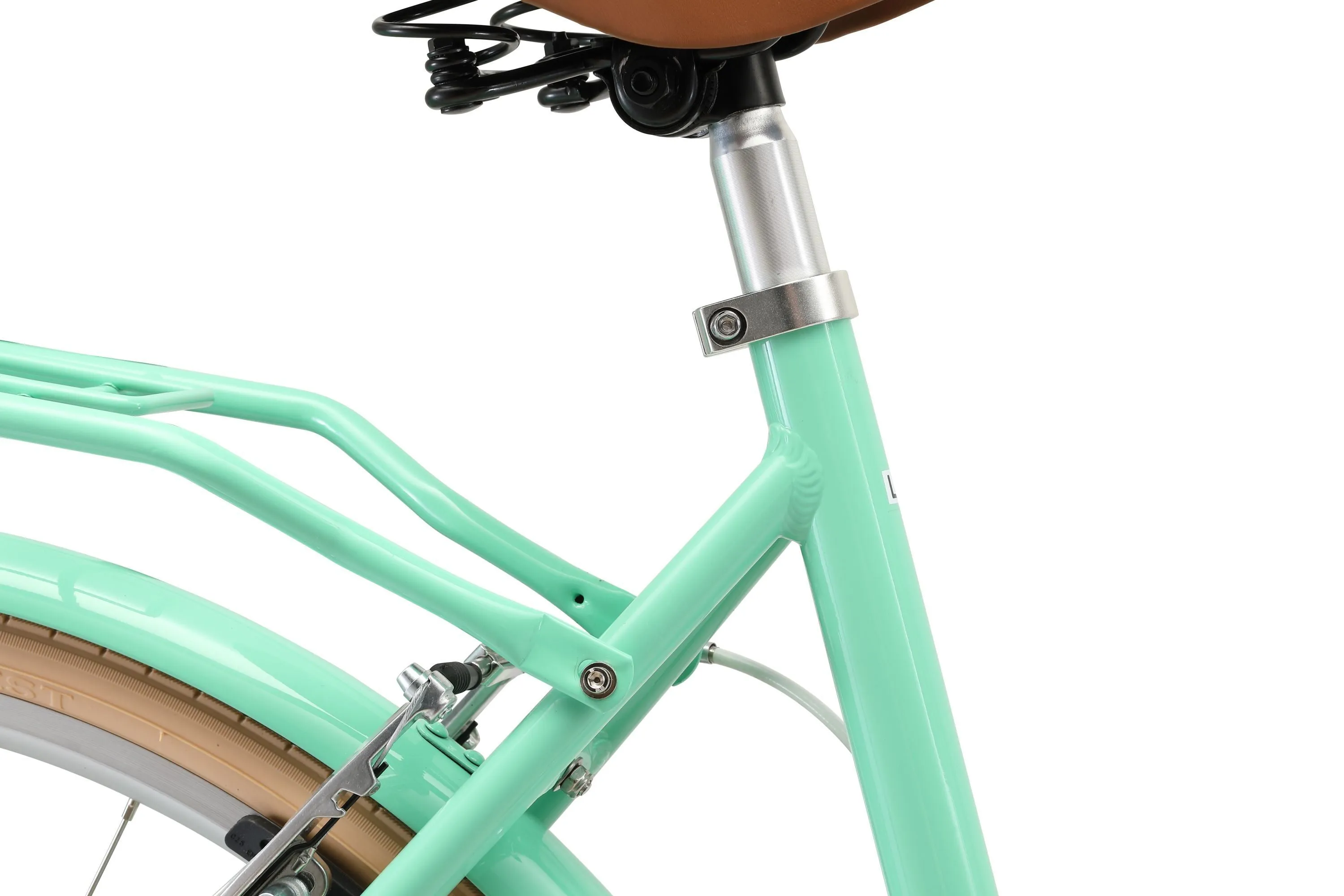 Ladies Deluxe Vintage Bike Mint Green