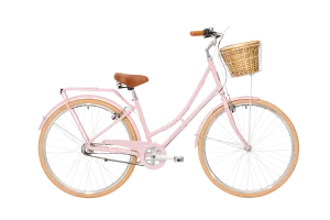 Ladies Deluxe Vintage Bike Soft Pink