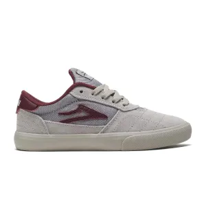 Lakai Cambridge Kids Grey/Burgundy Suede