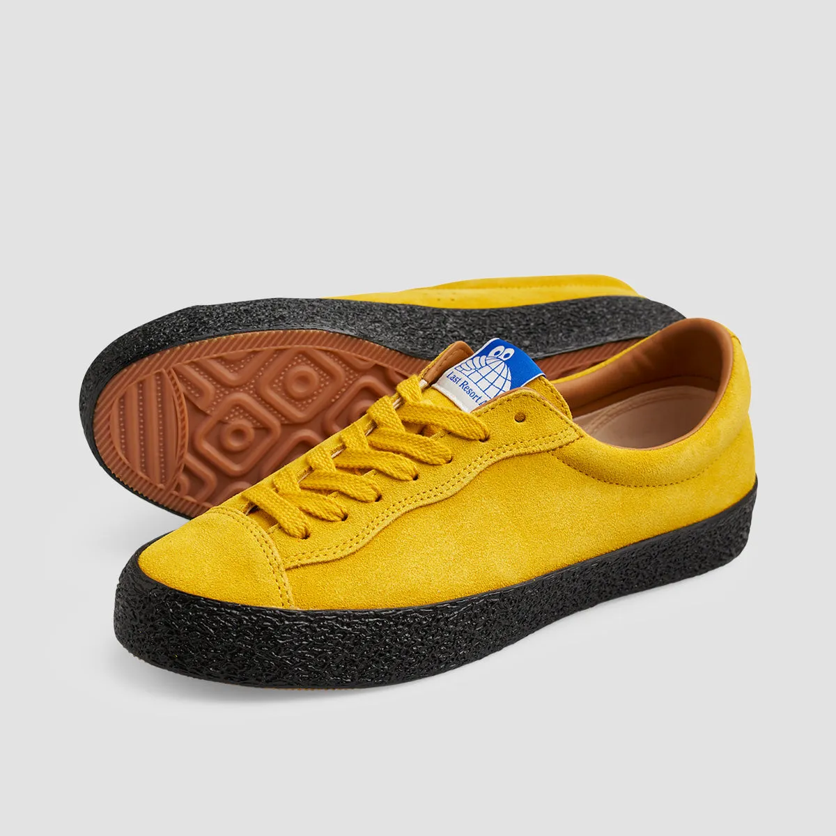 Last Resort AB VM002 Suede Lo Shoes - Lemon Chrome/Black