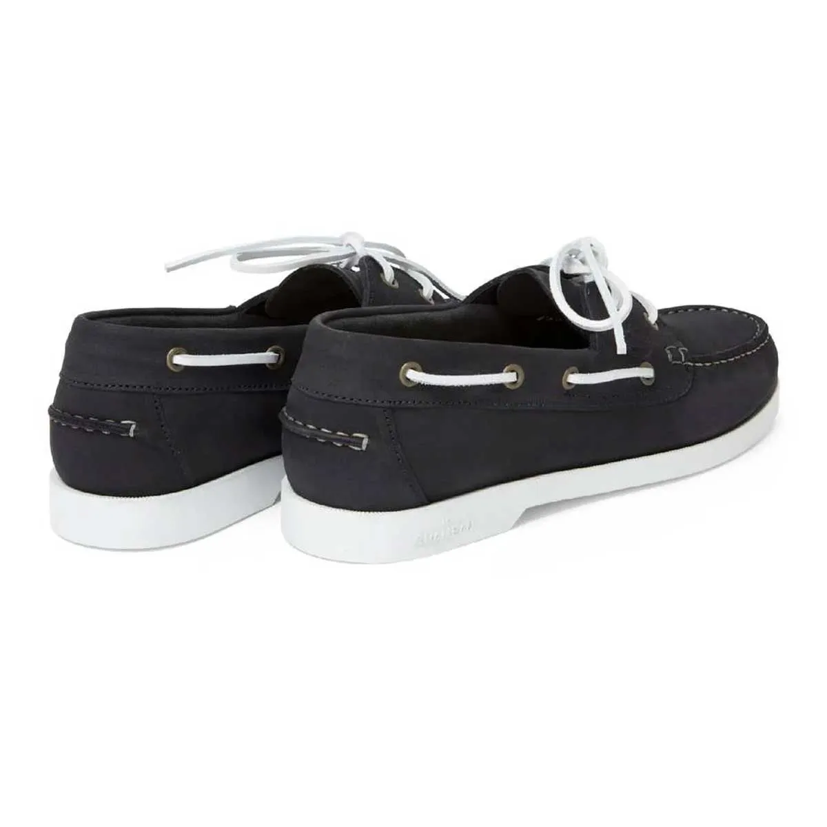 LE CHAMEAU Galion Deckshoes - Men's - Navy Nubuck