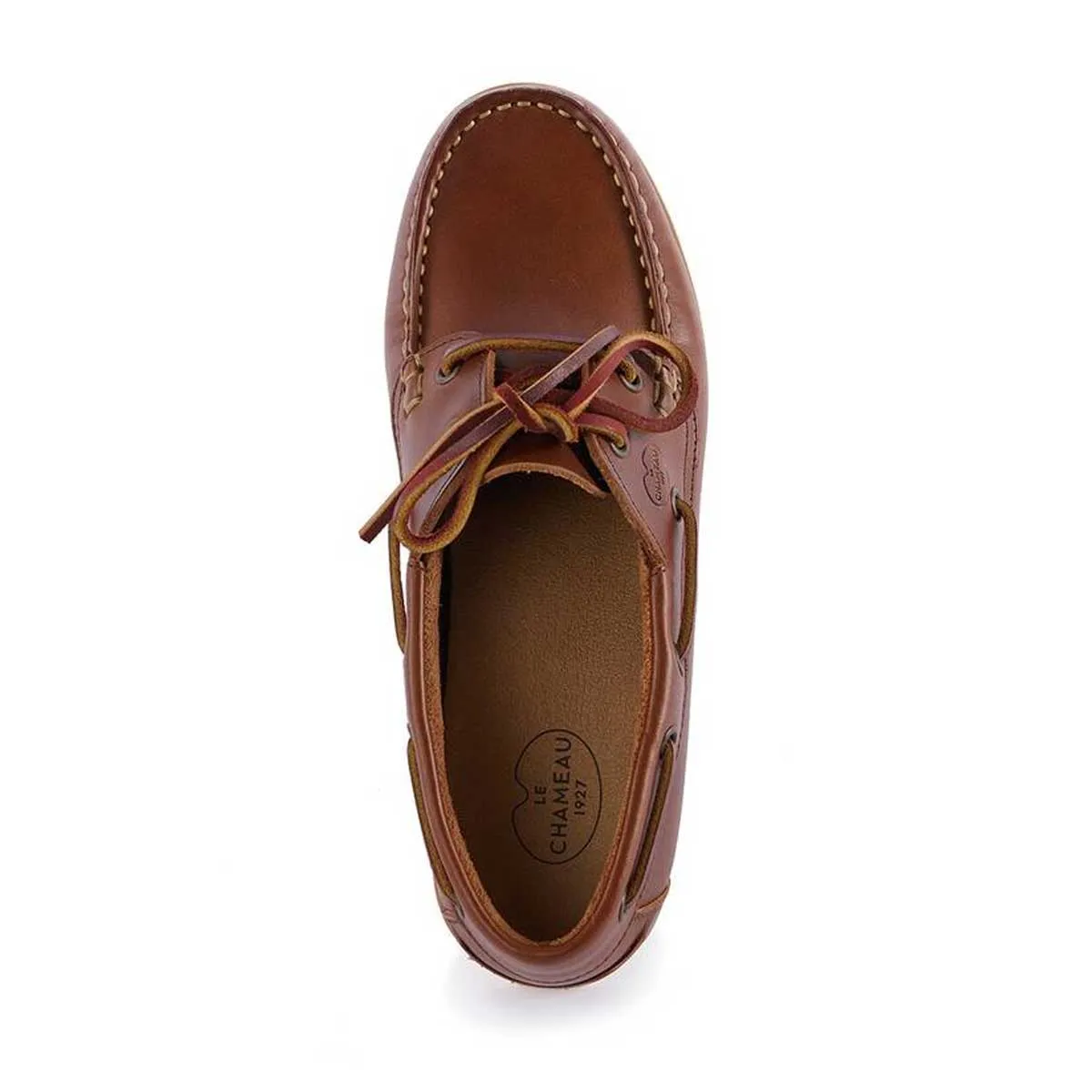 LE CHAMEAU Galion Deckshoes - Women's - Chestnut