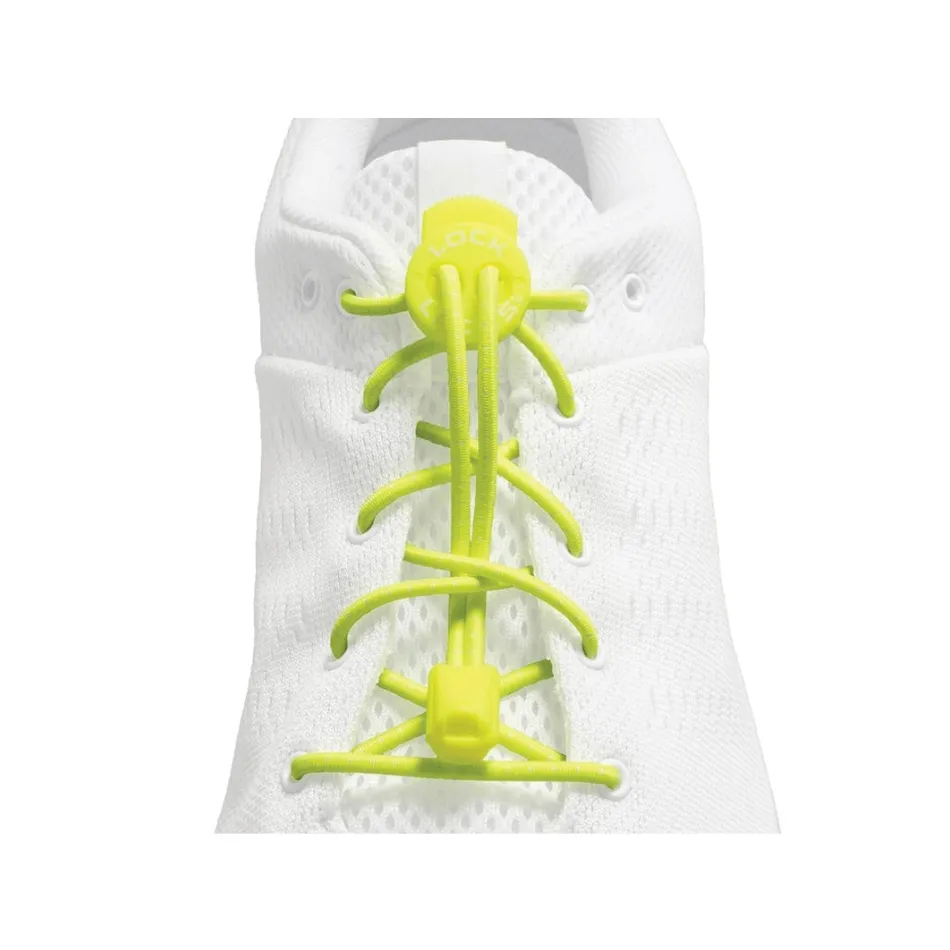 Lock Laces in Neon Yellow