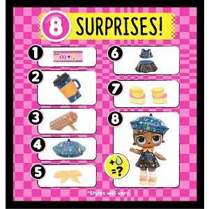 L.O.L. Surprise! Lights Glitter Doll with 8 Surprises Including Black Light LOL Surprises