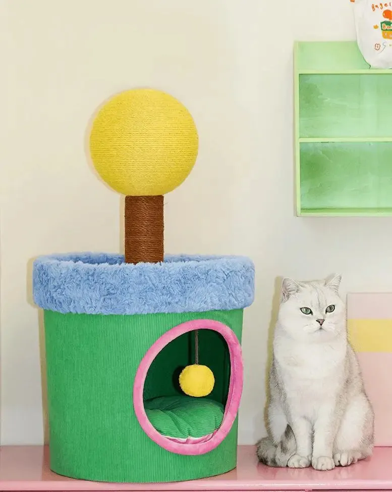 LOLLIPOP HOUSE – Cozy Cat House for Play, Rest, and Comfort