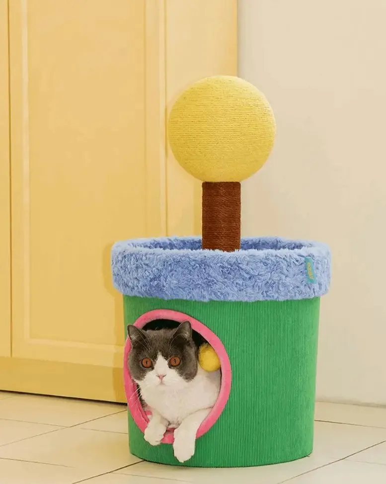 LOLLIPOP HOUSE – Cozy Cat House for Play, Rest, and Comfort