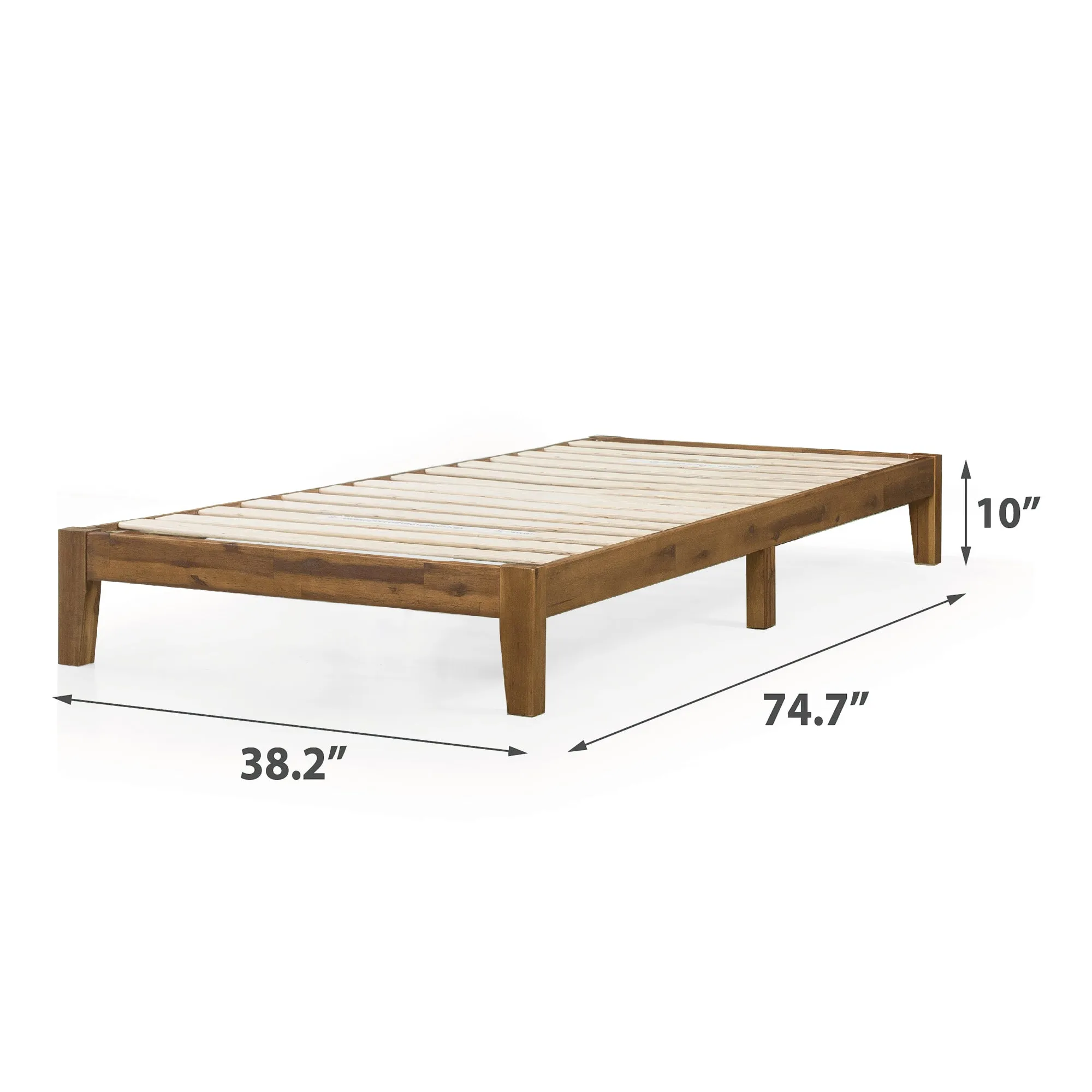 Lucinda Wood Platform Bed Frame