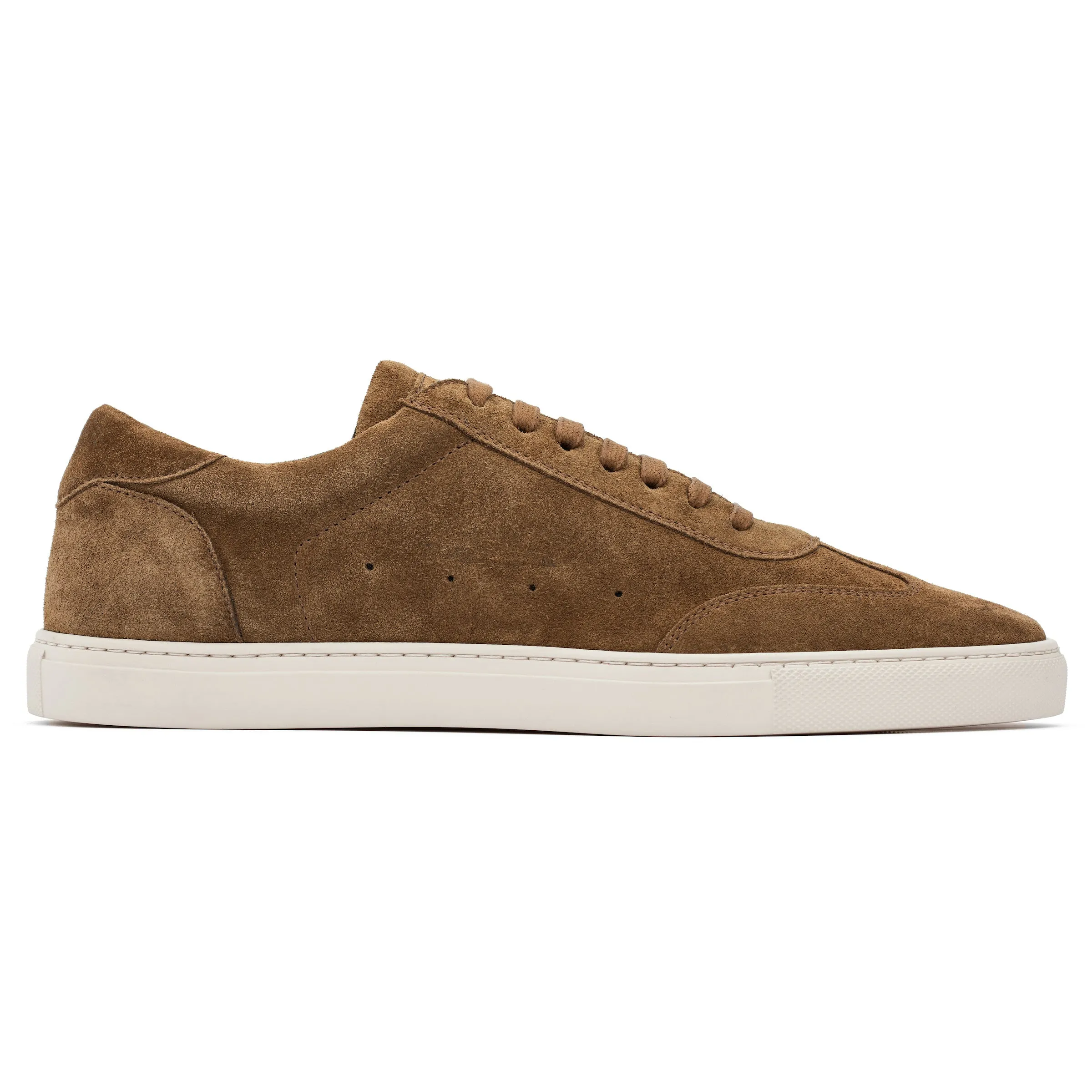 Matlock Mid Brown Suede Sneaker