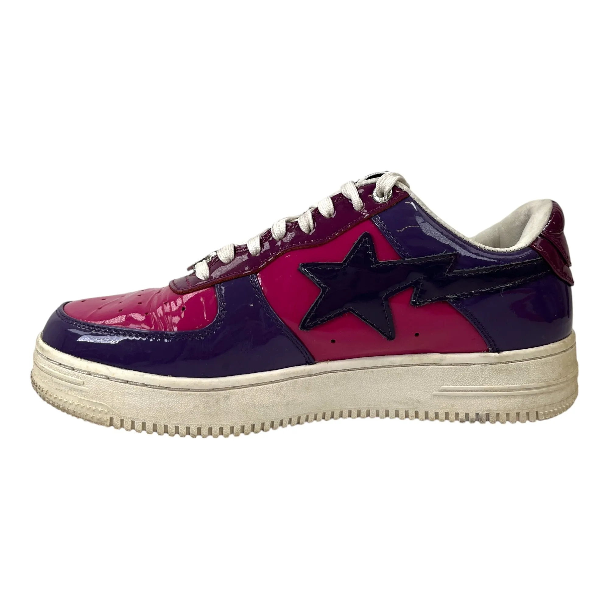 Men's Bape Sta Low Trainers Purple Size EU 40.5 / UK 6.5