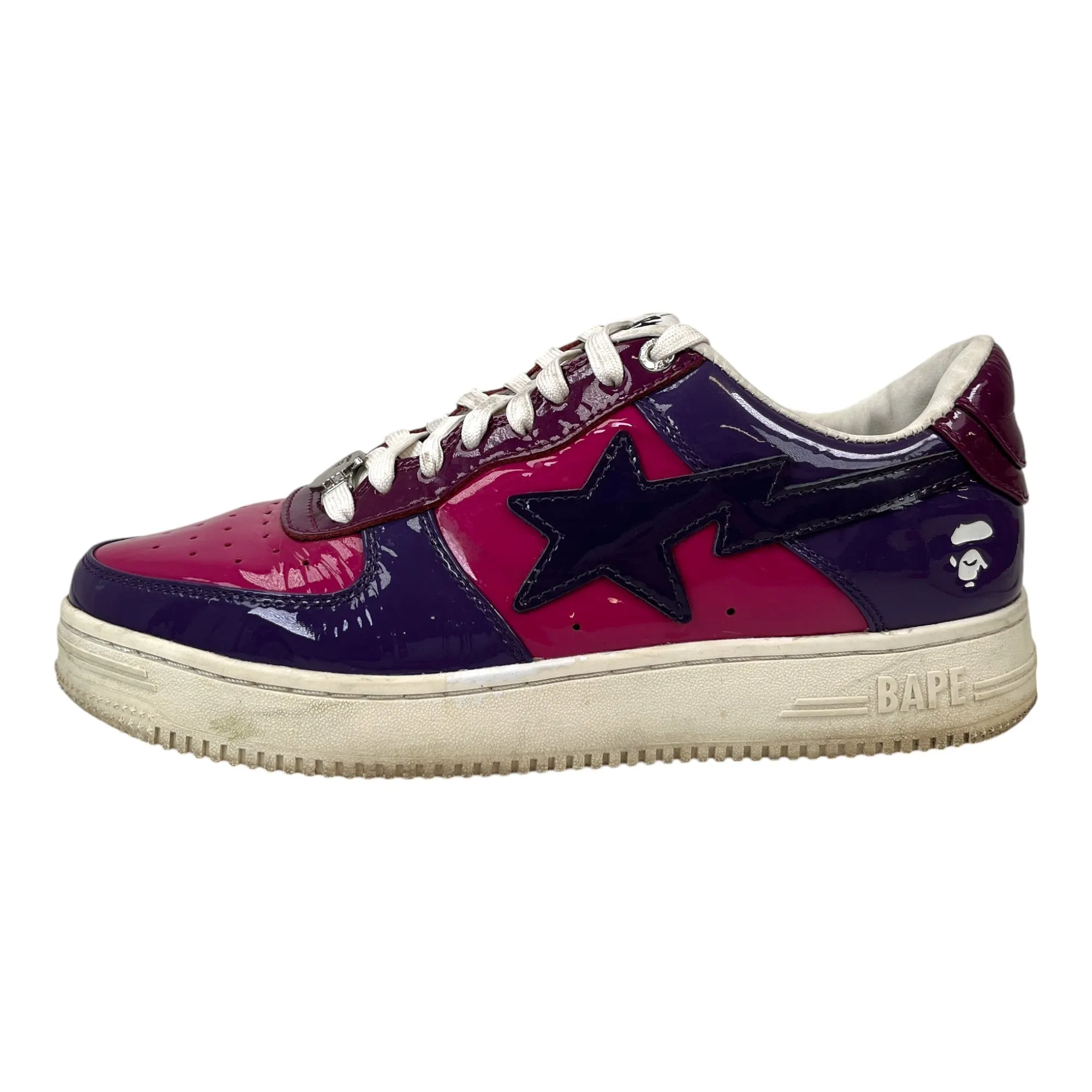 Men's Bape Sta Low Trainers Purple Size EU 40.5 / UK 6.5