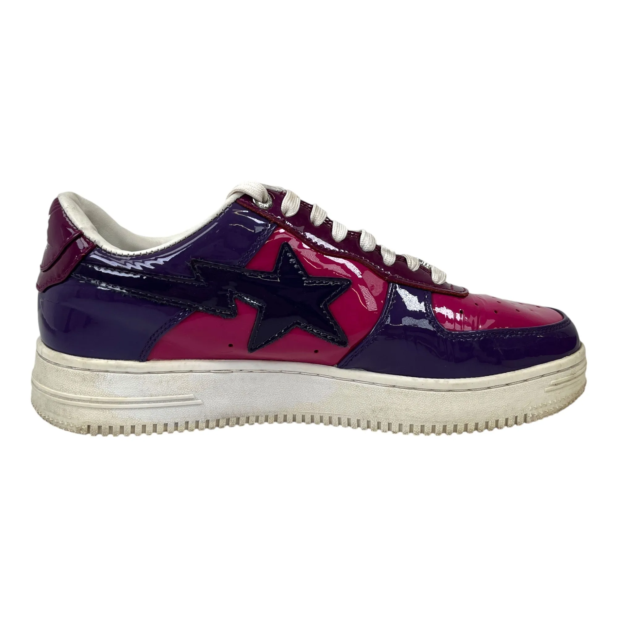 Men's Bape Sta Low Trainers Purple Size EU 40.5 / UK 6.5