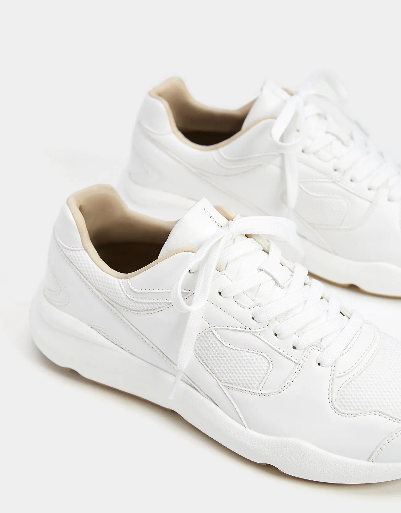 Men's contrast trainers