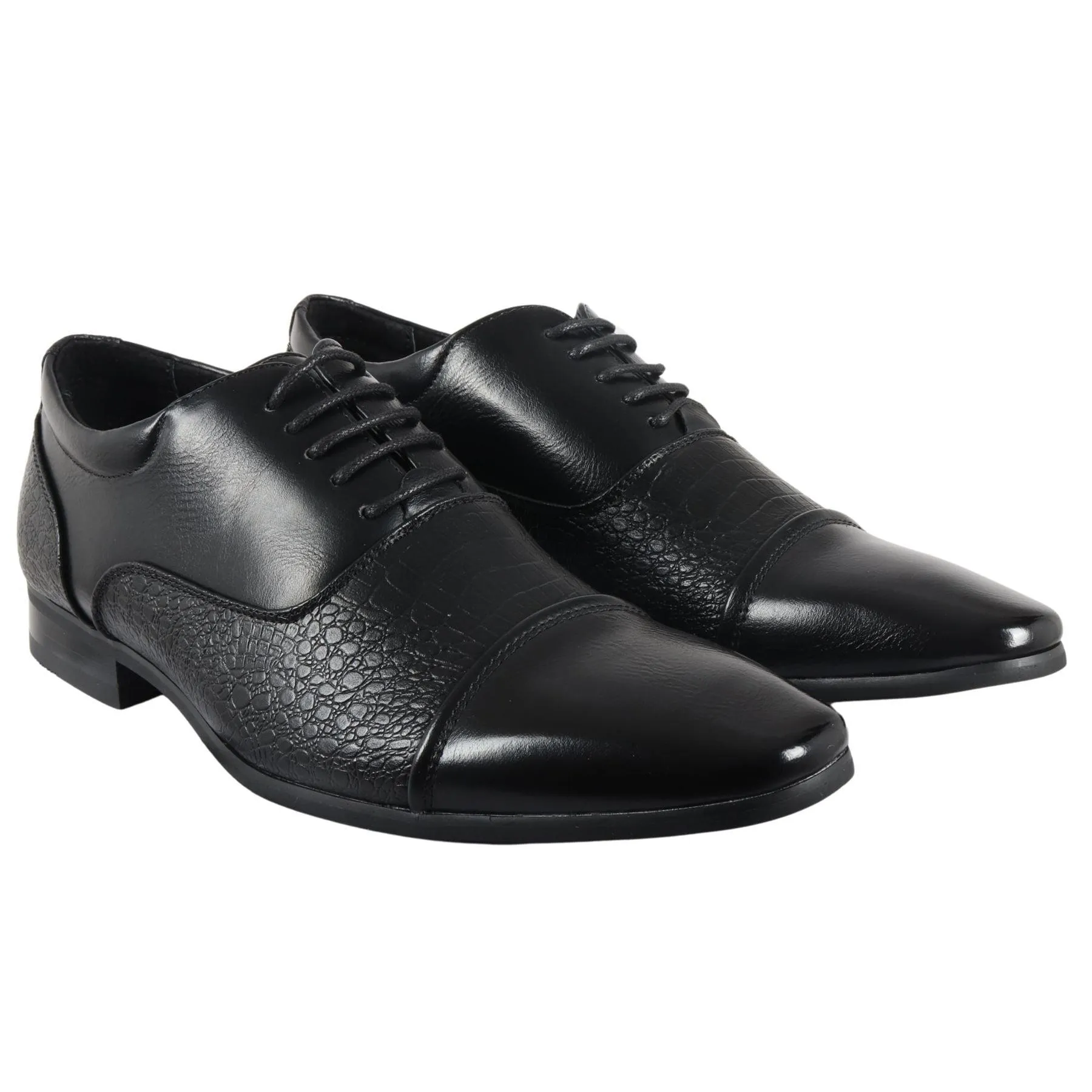 Men's Shoes Lace Up Brogue Leather Lined Formal Dress Shoe