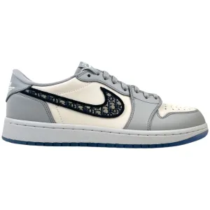 Men's X Air Jordan 1 Low Low Trainers White Size EU 43 / UK 9