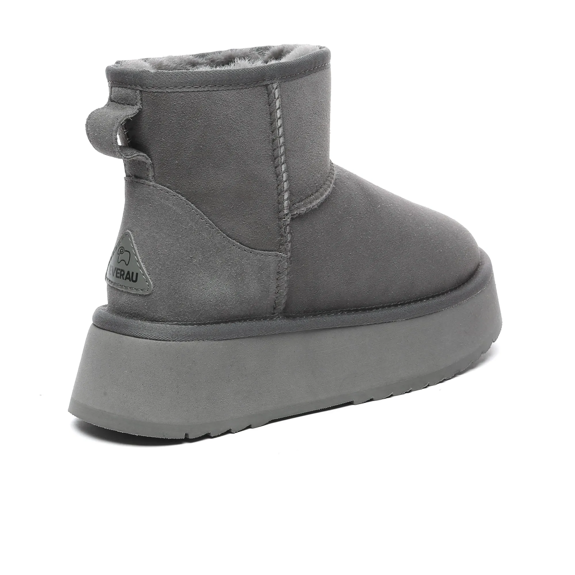 Mini Platform Sheepskin Winter Boots